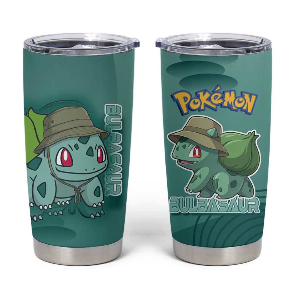 Bulbasaur Poké Tumbler Cup Explorer Jungle Chibi Style