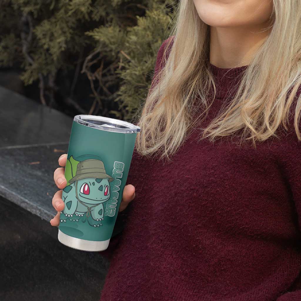 Bulbasaur Poké Tumbler Cup Explorer Jungle Chibi Style