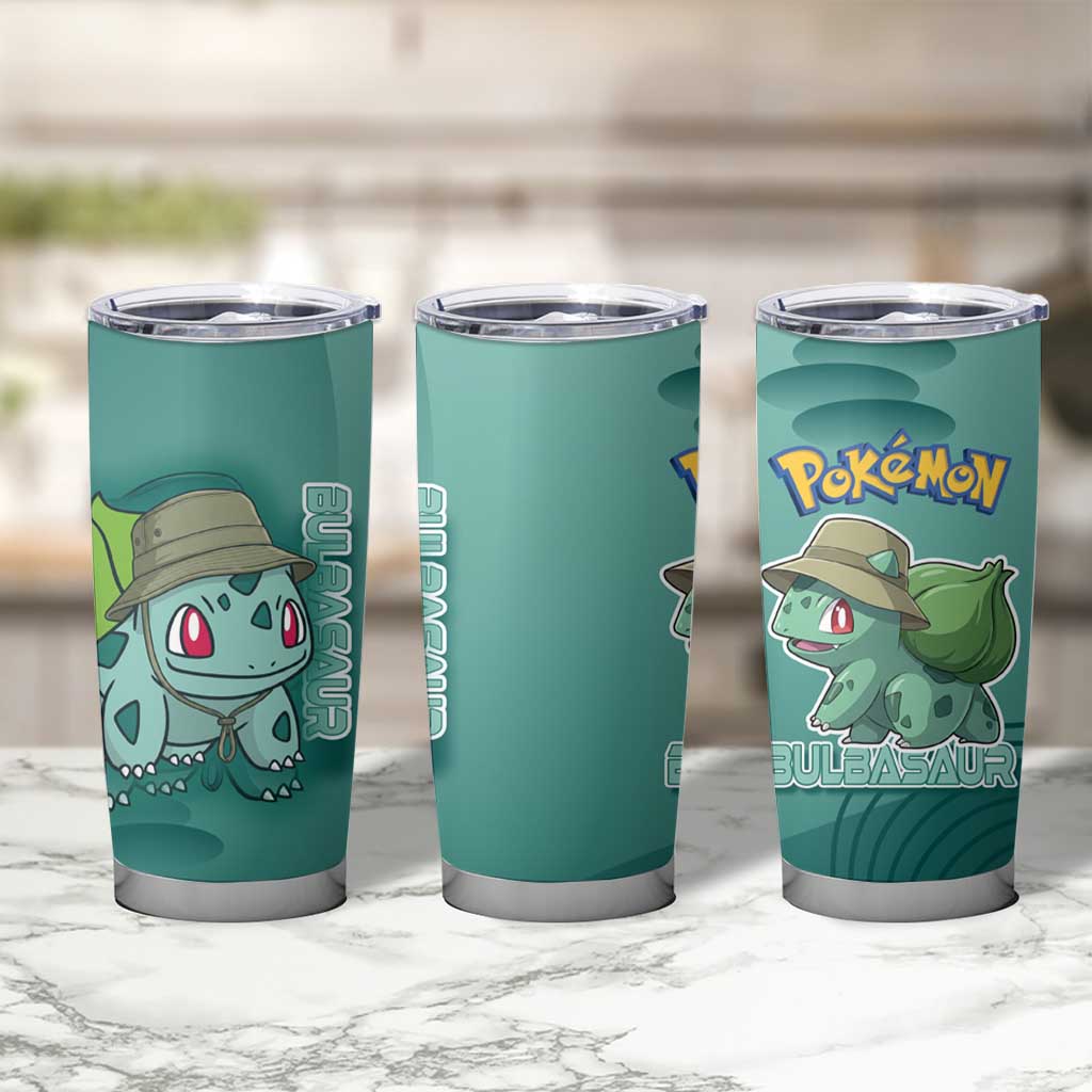 Bulbasaur Poké Tumbler Cup Explorer Jungle Chibi Style