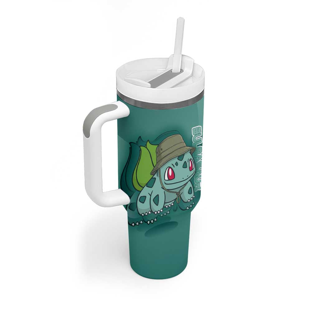 Bulbasaur Poké Tumbler With Handle Explorer Jungle Chibi Style