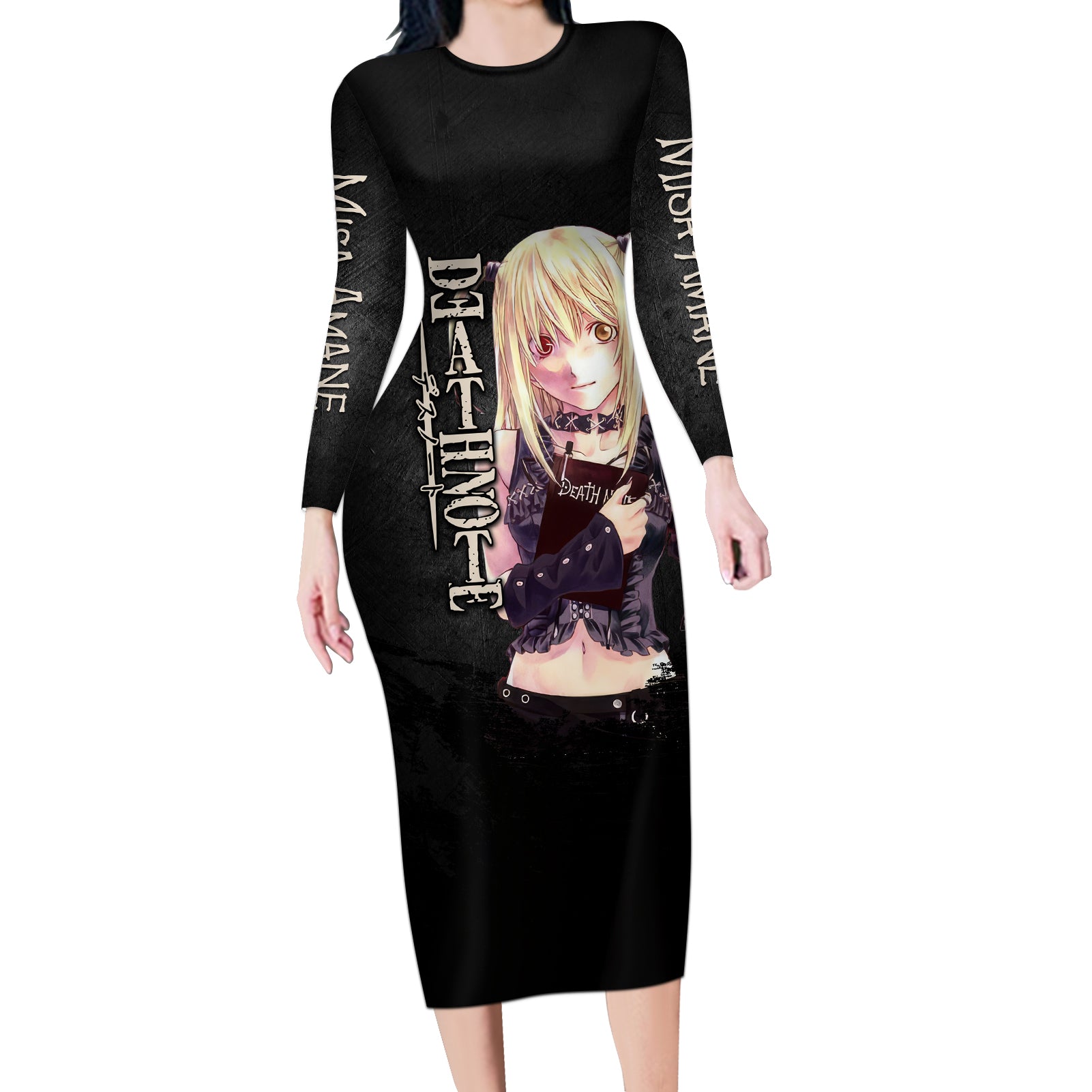 Ryuk - Death Note Long Sleeve Bodycon Dress