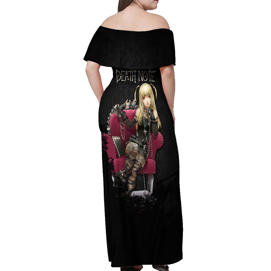 Ryuk - Death Note Off Shoulder Maxi Dress