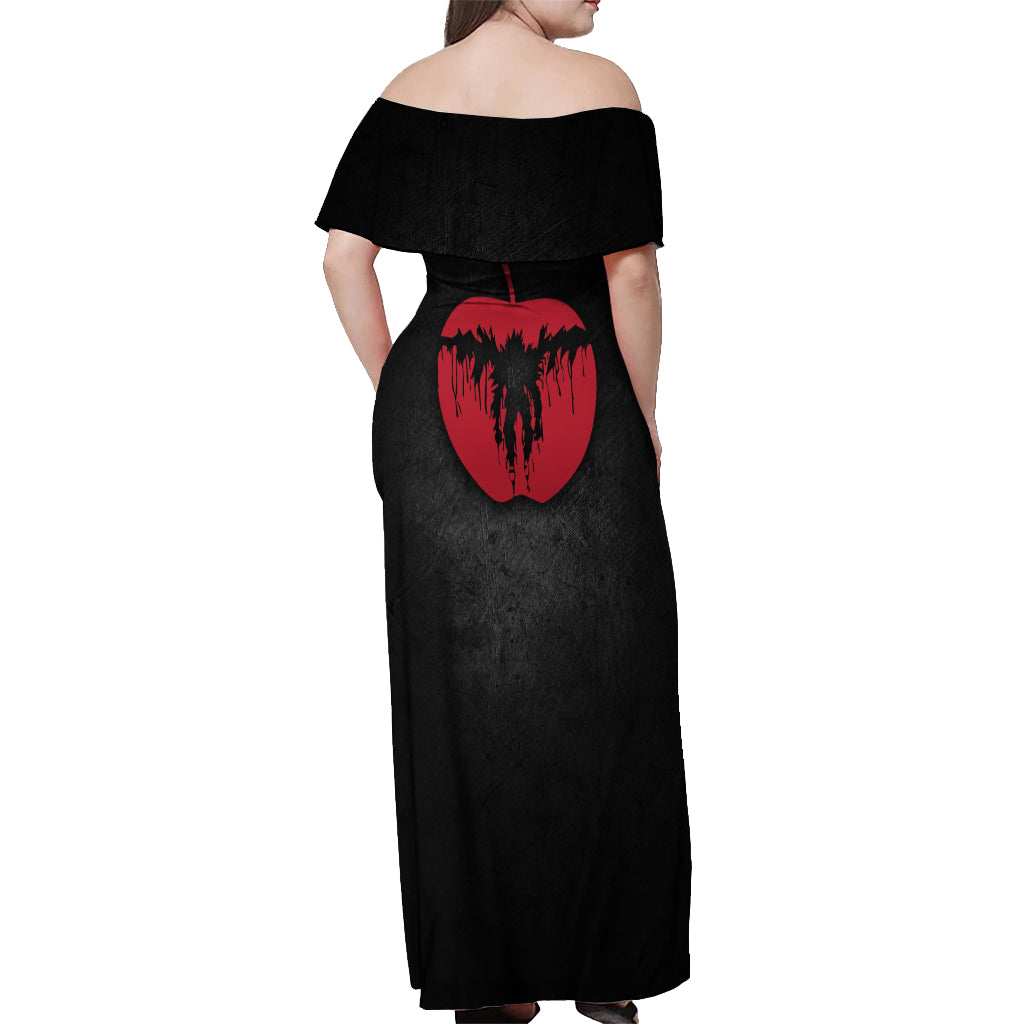 Misa Amane - Death Note Off Shoulder Maxi Dress