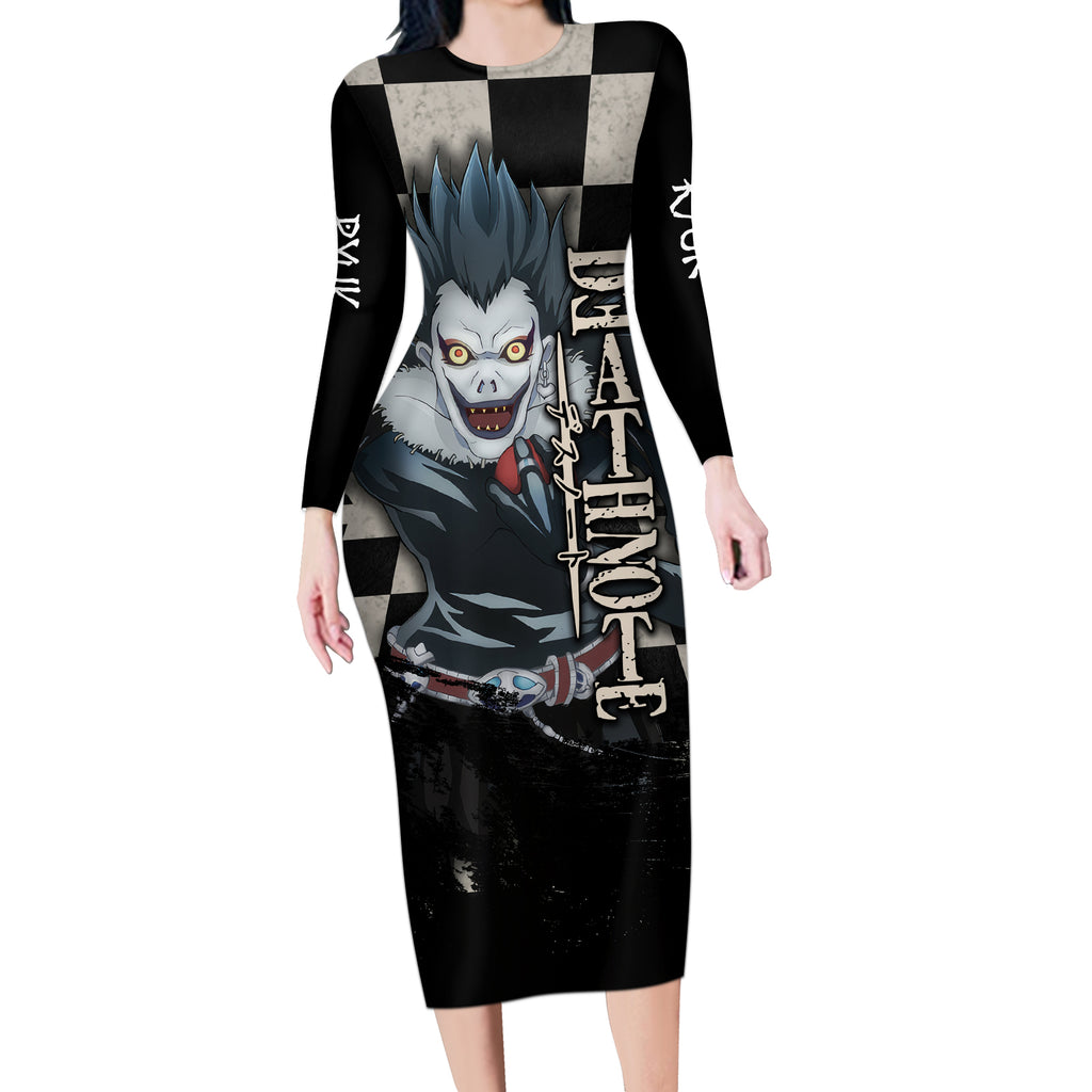 Ryuk Long Sleeve Bodycon Dress Death Note