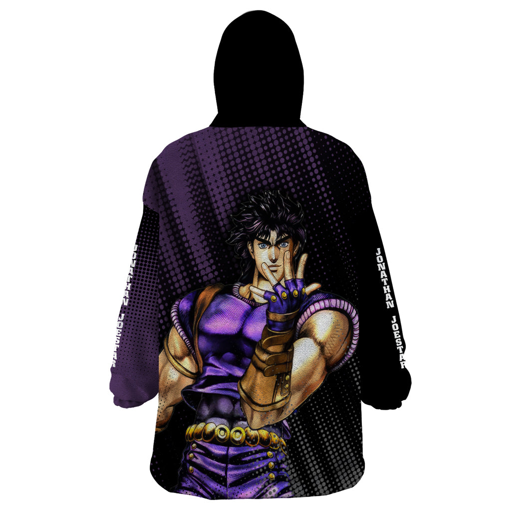 Jonathan Joestar JJBAs Wearable Blanket Hoodie JoJo's Bizarre Adventure