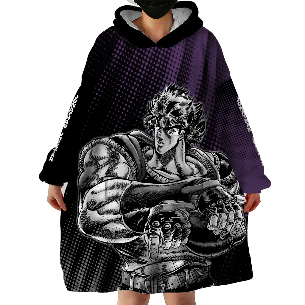 Jonathan Joestar JJBAs Wearable Blanket Hoodie JoJo's Bizarre Adventure