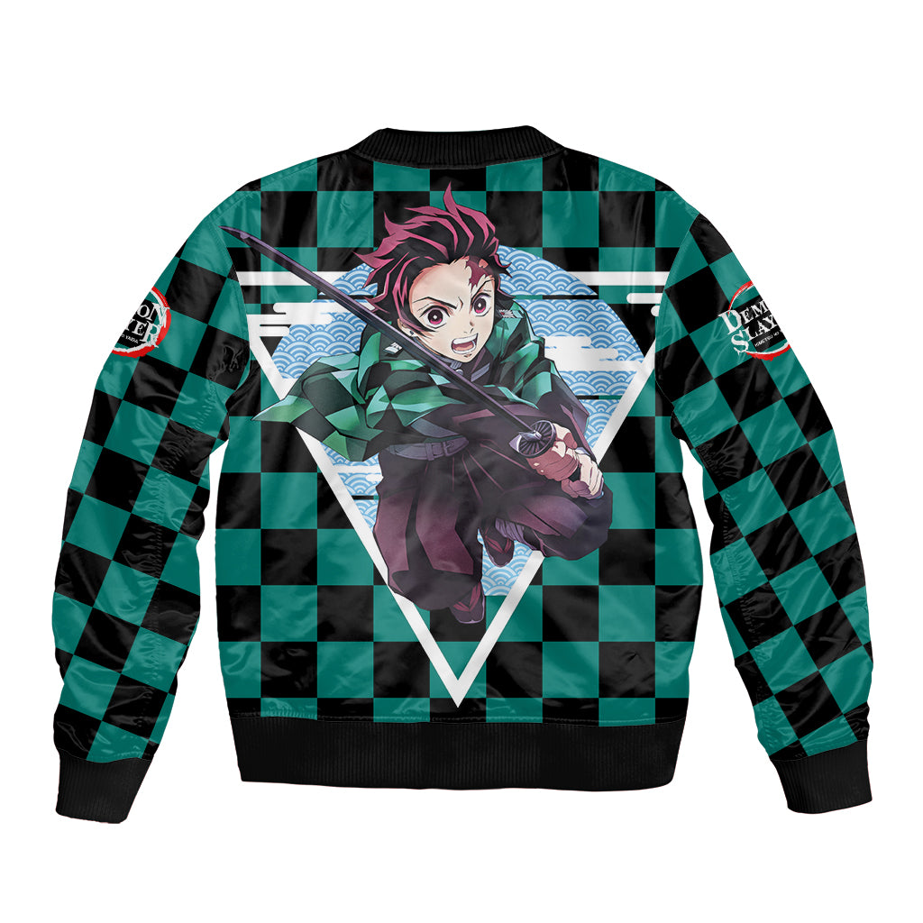 Kamado Tanjro Bomber Jacket Demon Slayer