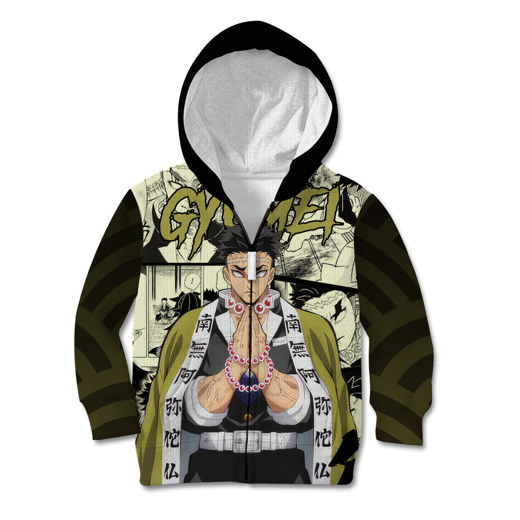 Gyomei Himejima Demon Slayer Kid Hoodie Anime Mix Manga Style