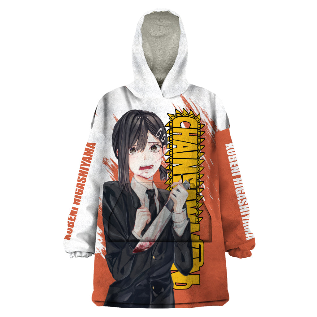 Kobeni Higashiyama Wearable Blanket Hoodie Chainsaw Man