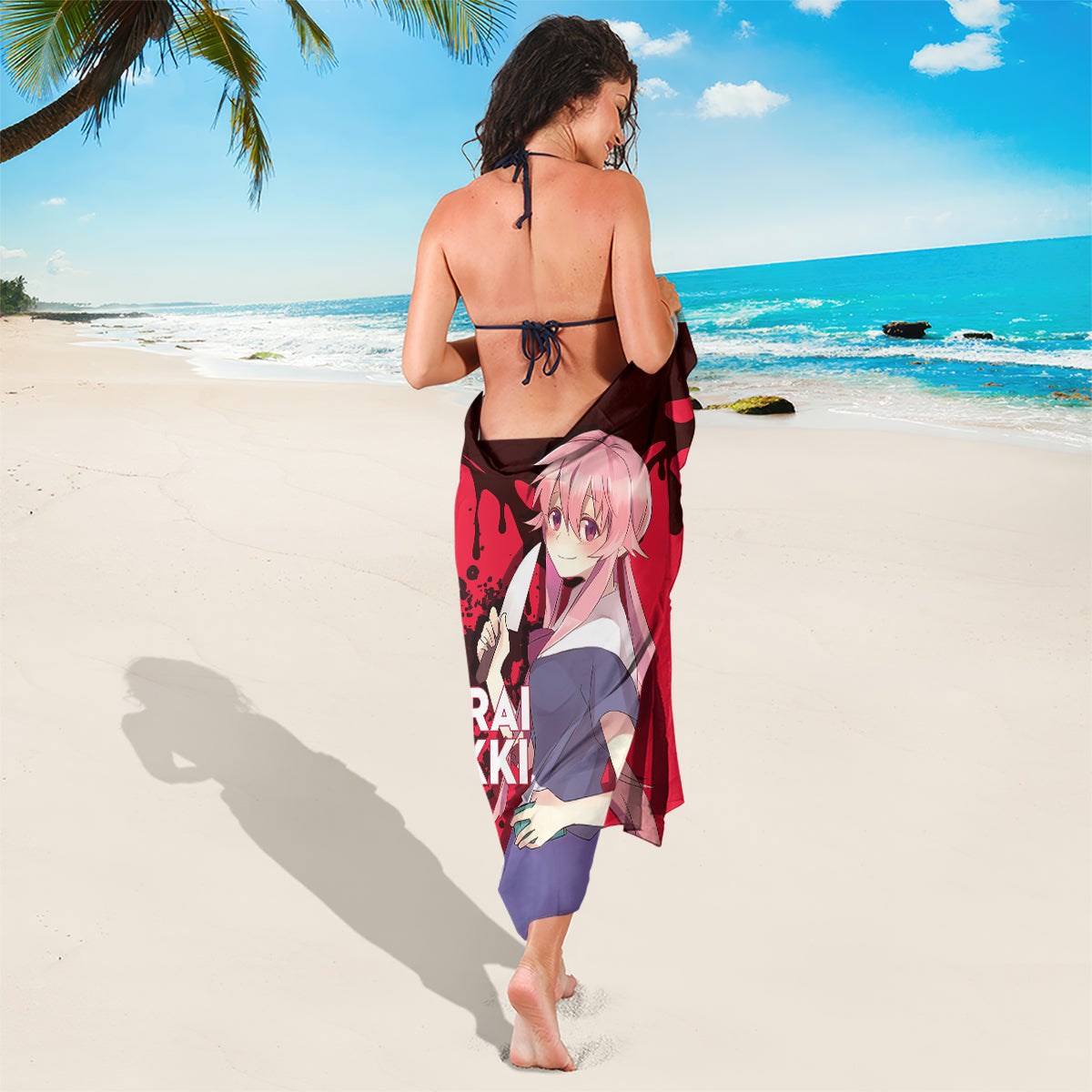 Yuno Gasai Future Diary Mirai Nikki Sarong Anime Style