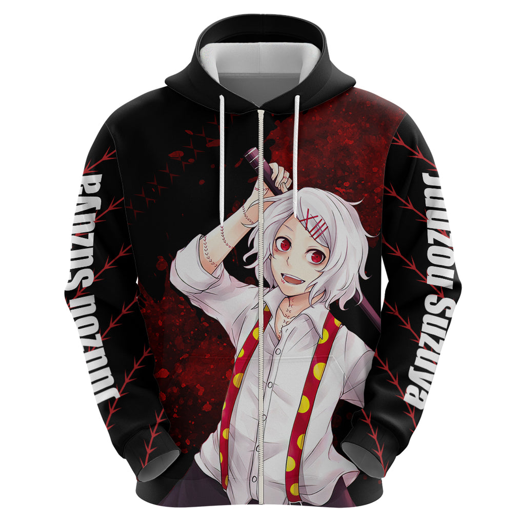 Juuzou Suzuya - Tokyo Ghoul Hoodie Anime Grunge Style