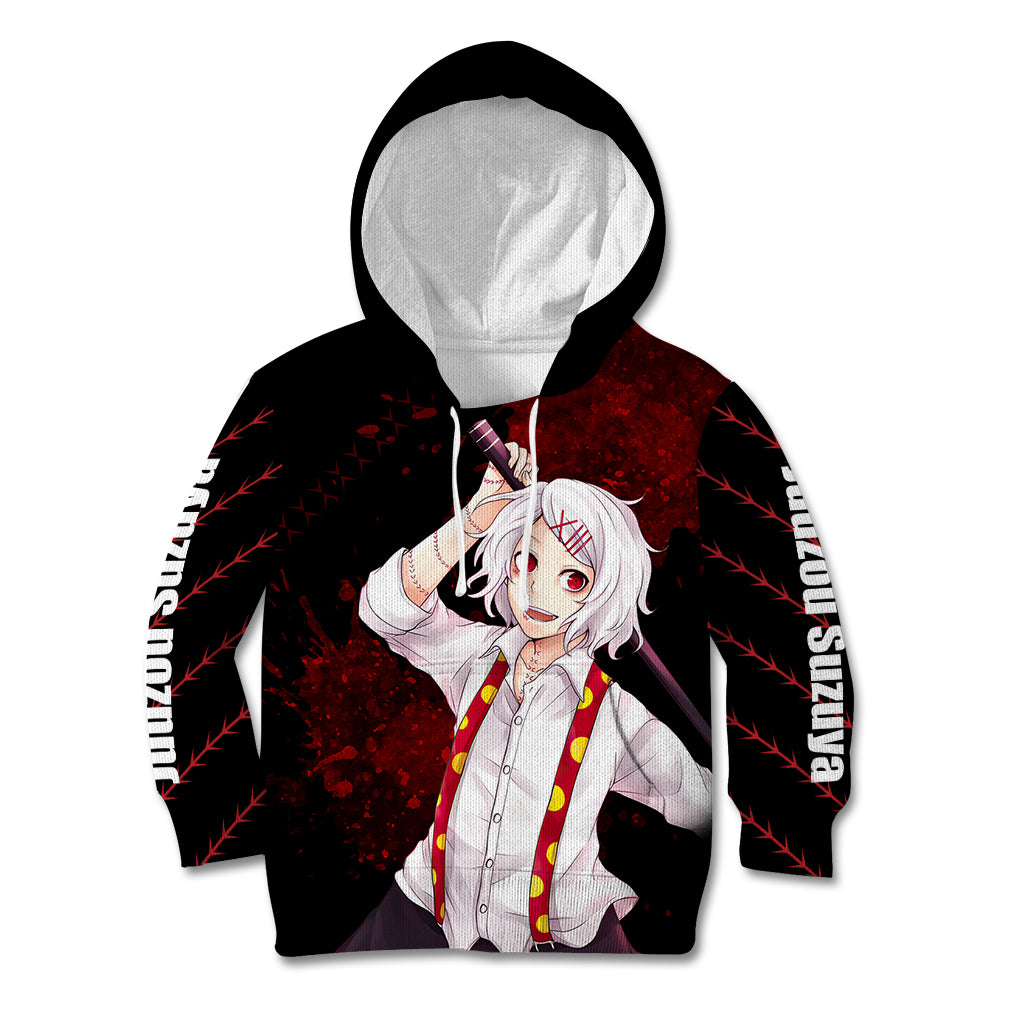 Juuzou Suzuya - Tokyo Ghoul Kid Hoodie Anime Grunge Style
