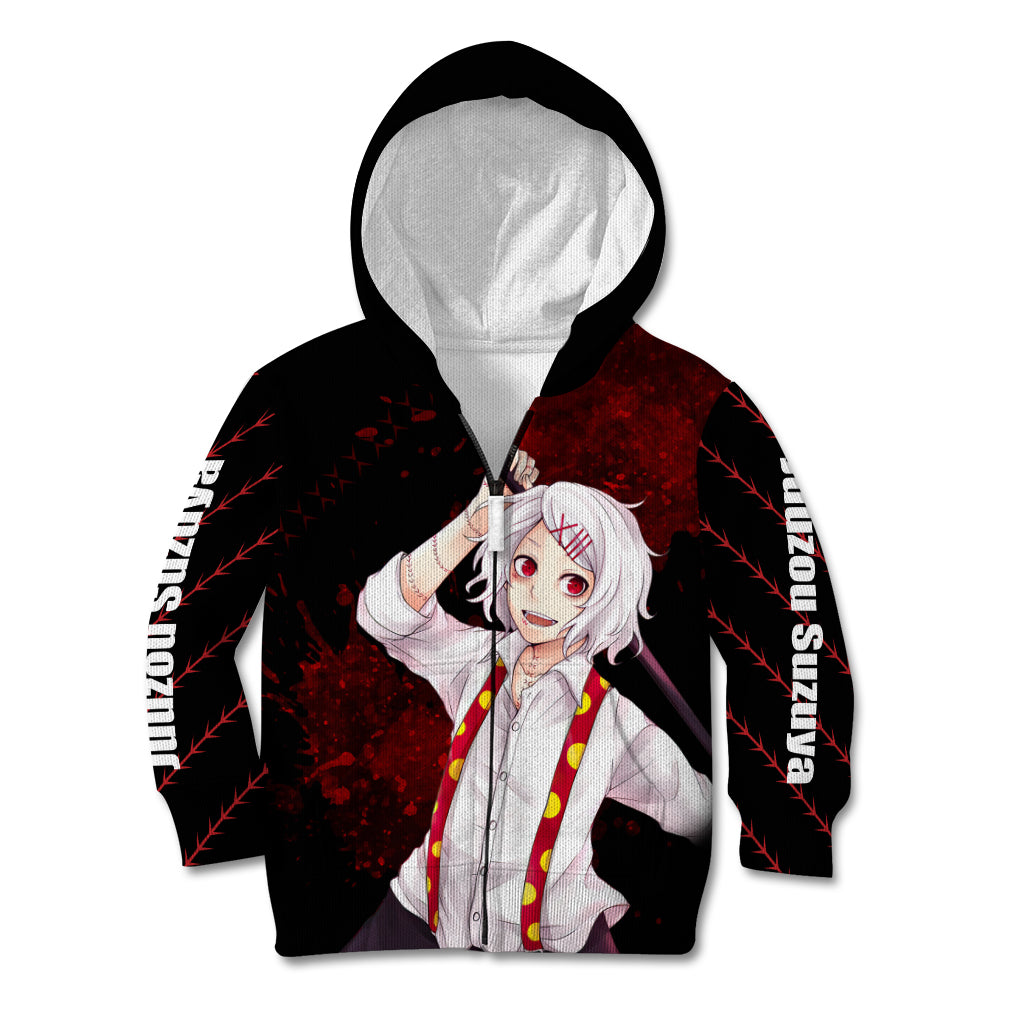 Juuzou Suzuya - Tokyo Ghoul Kid Hoodie Anime Grunge Style