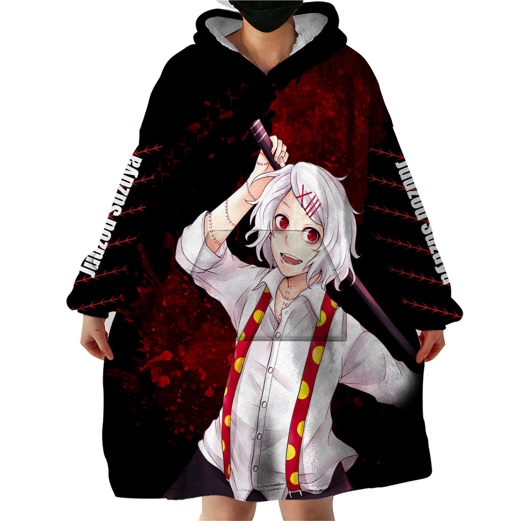 Juuzou Suzuya - Tokyo Ghoul Wearable Blanket Hoodie Anime Grunge Style