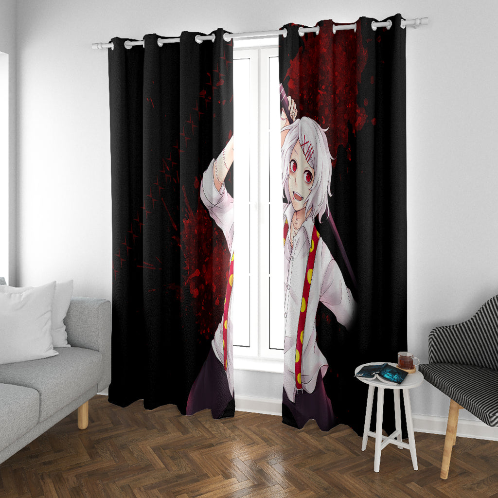 Juuzou Suzuya - Tokyo Ghoul Window Curtain Anime Grunge Style