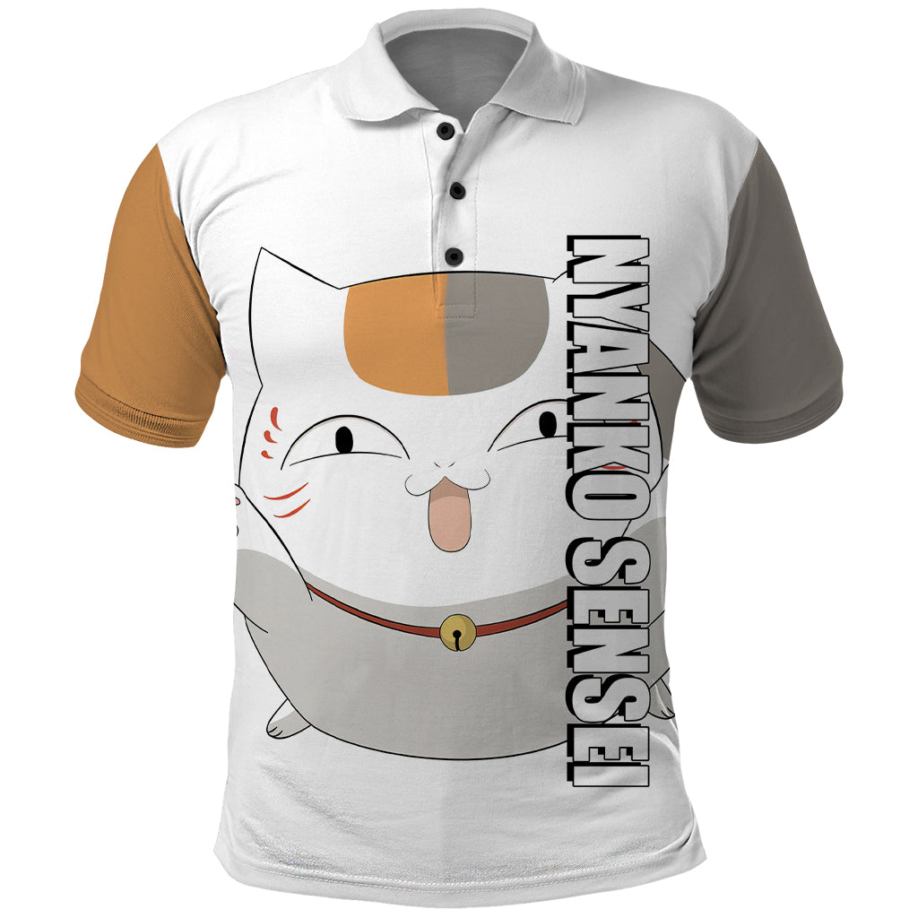 Nyanko Sensei Madara - Natsume Yuujinchou Polo Shirt Anime Style
