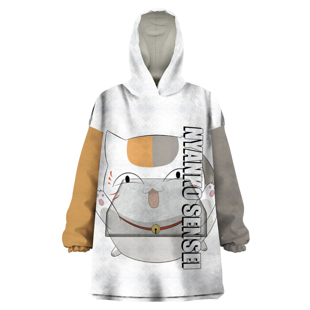 Nyanko Sensei Madara - Natsume Yuujinchou Wearable Blanket Hoodie Anime Style
