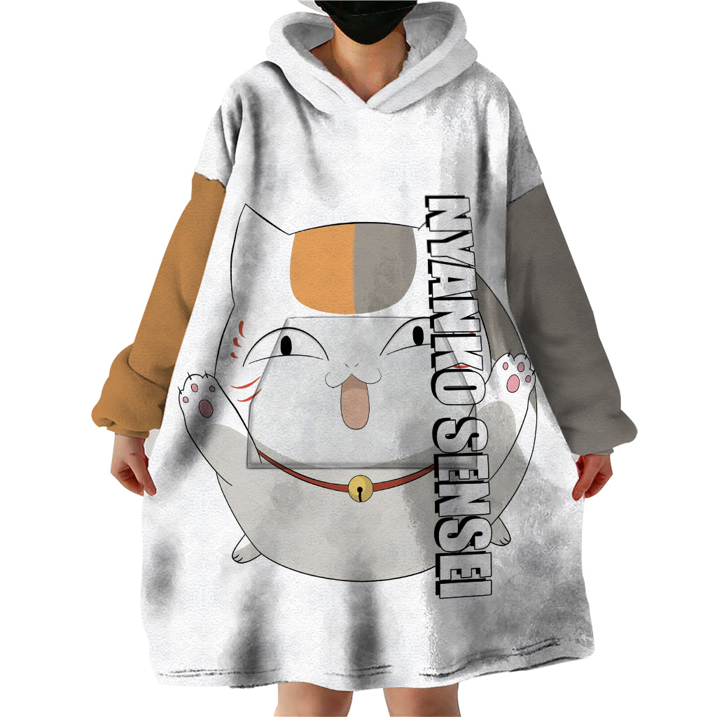 Nyanko Sensei Madara - Natsume Yuujinchou Wearable Blanket Hoodie Anime Style