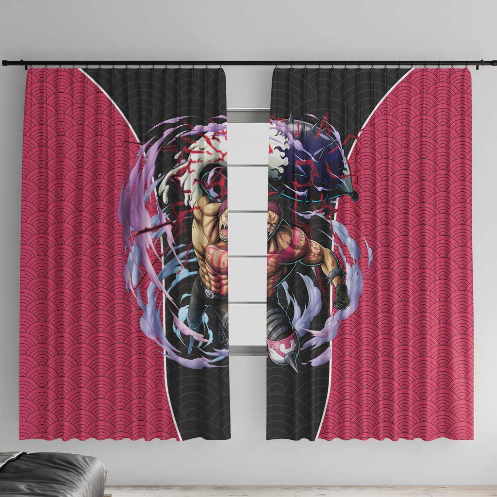 Charlotte Katakuri - One Piece Window Curtain Anime Japan Pattern Style