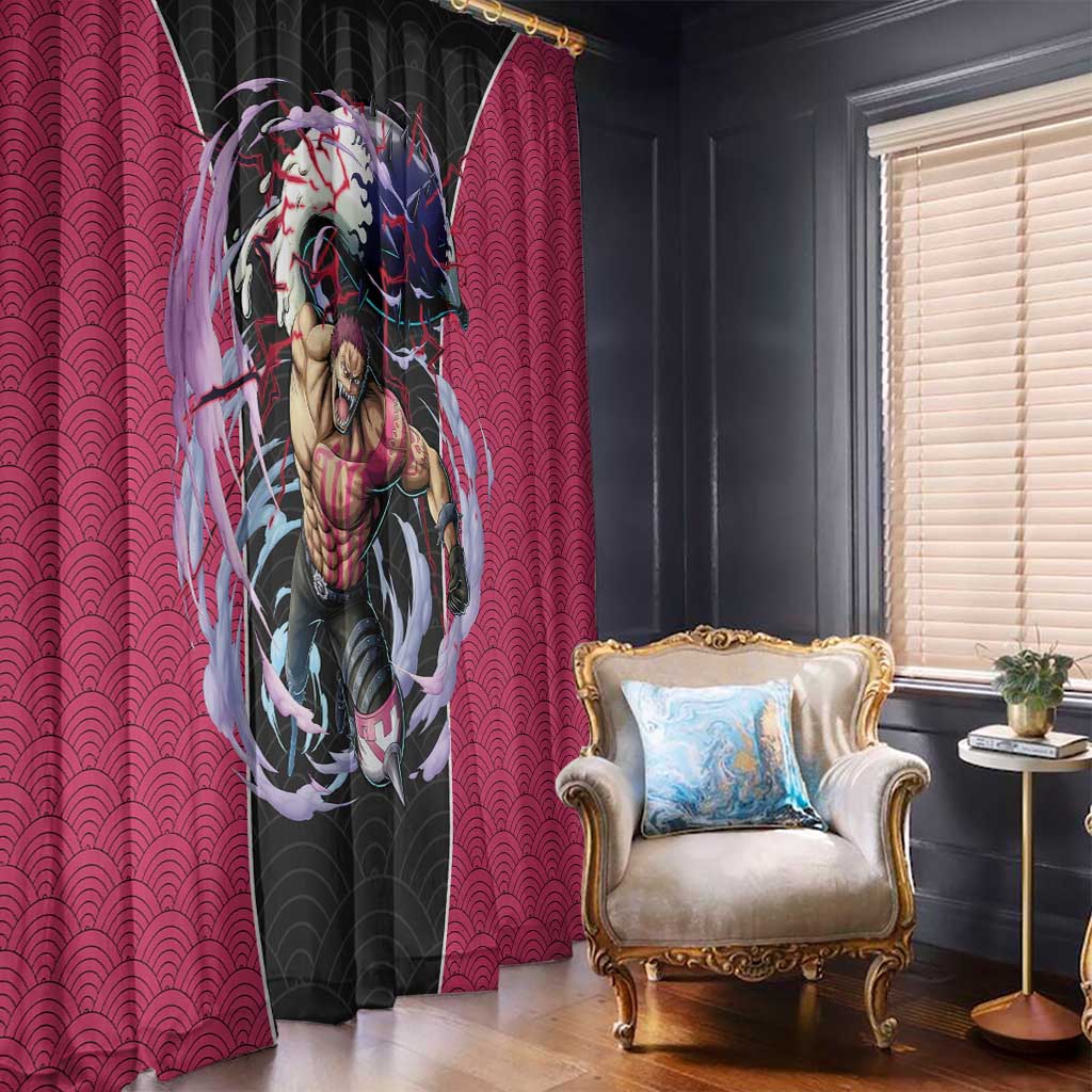 Charlotte Katakuri - One Piece Window Curtain Anime Japan Pattern Style