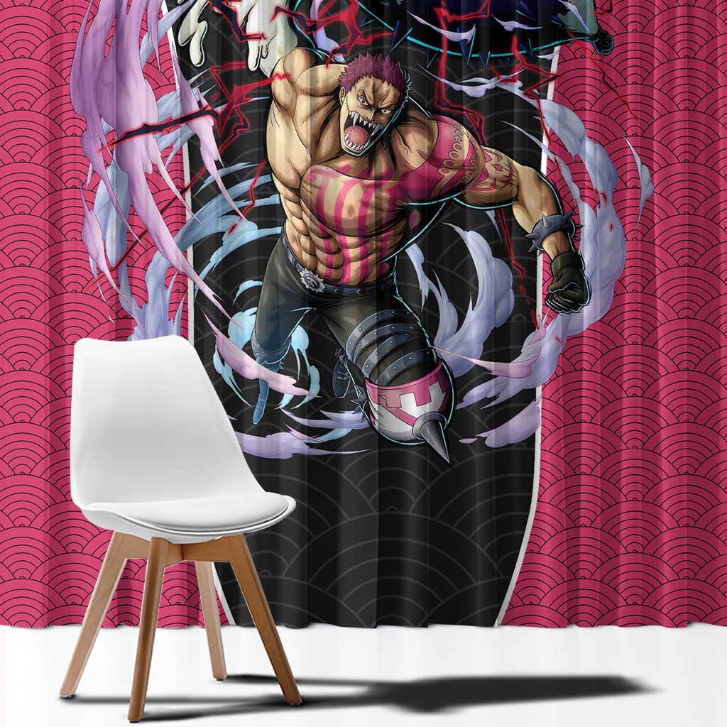 Charlotte Katakuri - One Piece Window Curtain Anime Japan Pattern Style