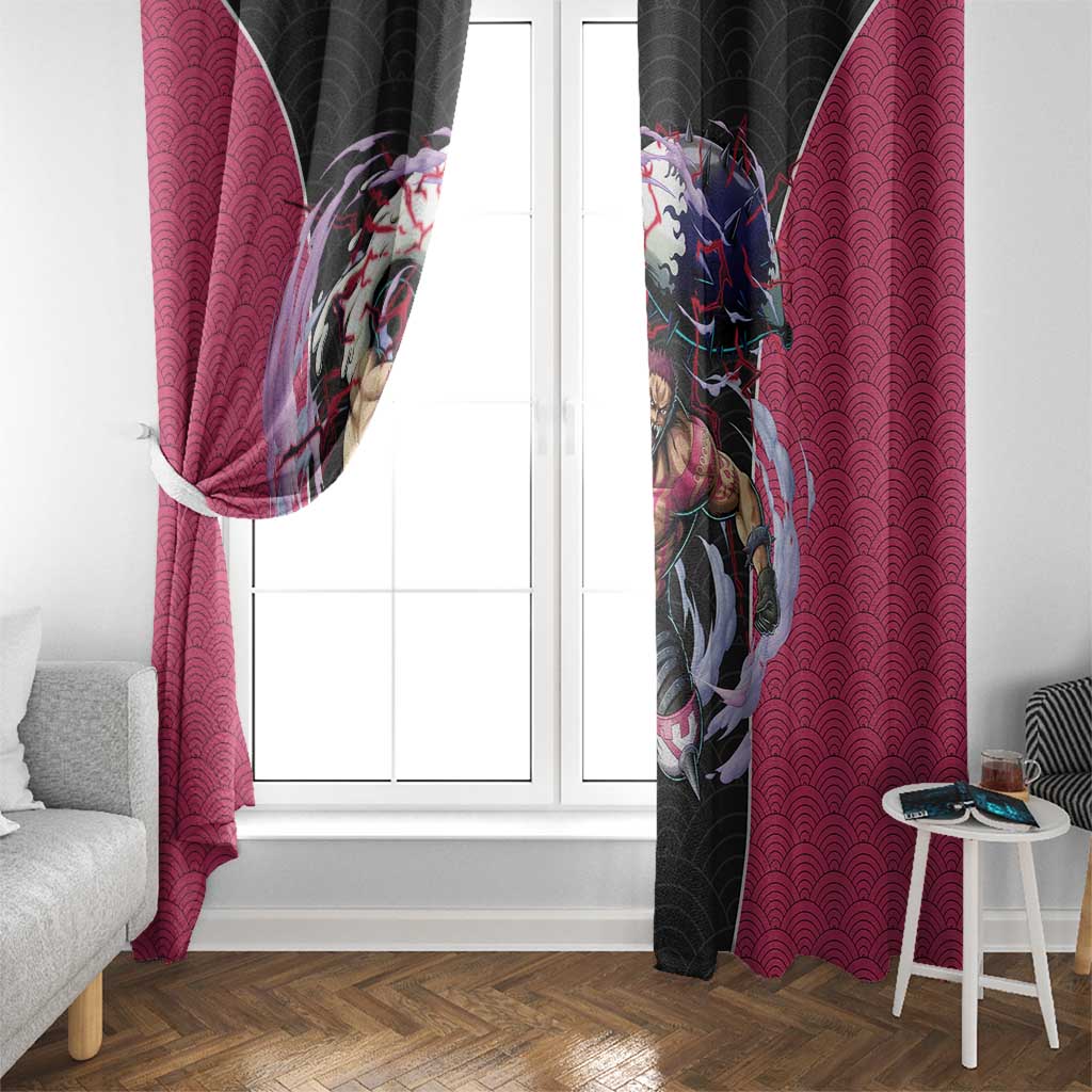 Charlotte Katakuri - One Piece Window Curtain Anime Japan Pattern Style