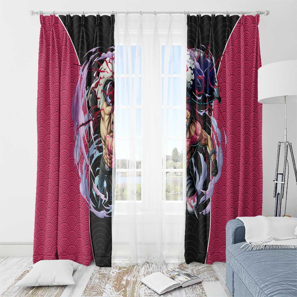 Charlotte Katakuri - One Piece Window Curtain Anime Japan Pattern Style