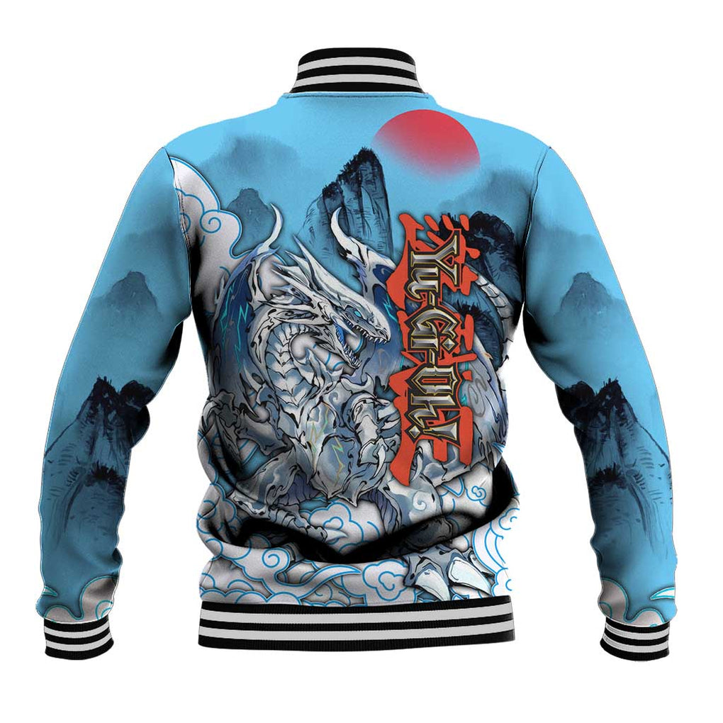 Blue-Eyes White Dragon Baseball Jacket Anime Japan Art Style