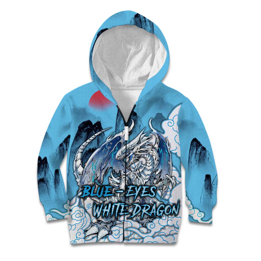 Blue-Eyes White Dragon Kid Hoodie Anime Japan Art Style