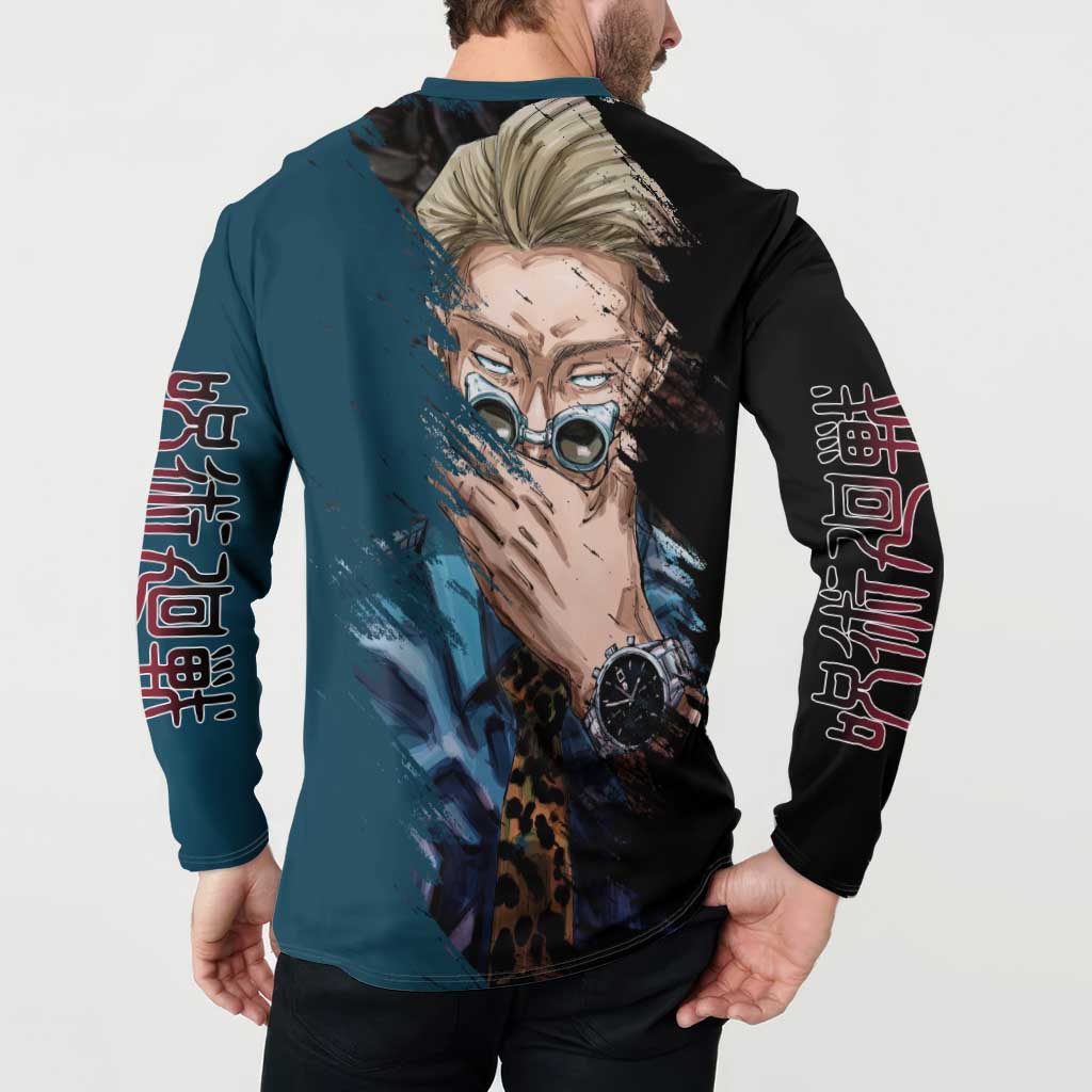 Nanami Kento - Jujutsu Kaisen Button Sweatshirt Anime Mix Manga Style
