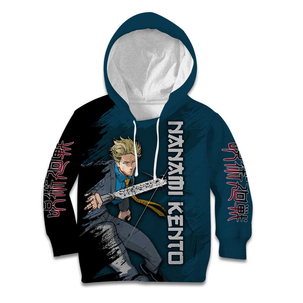 Nanami Kento - Jujutsu Kaisen Kid Hoodie Anime Mix Manga Style