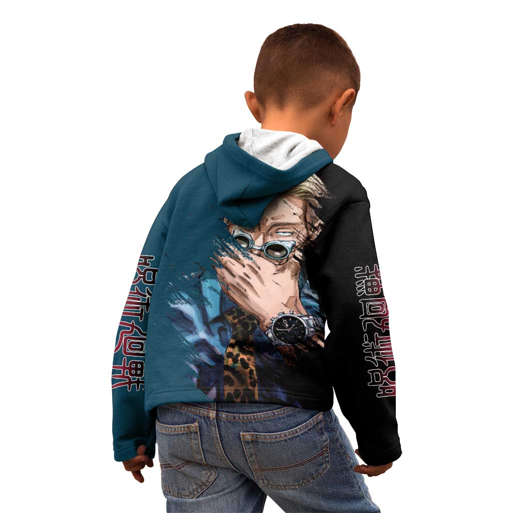 Nanami Kento - Jujutsu Kaisen Kid Hoodie Anime Mix Manga Style