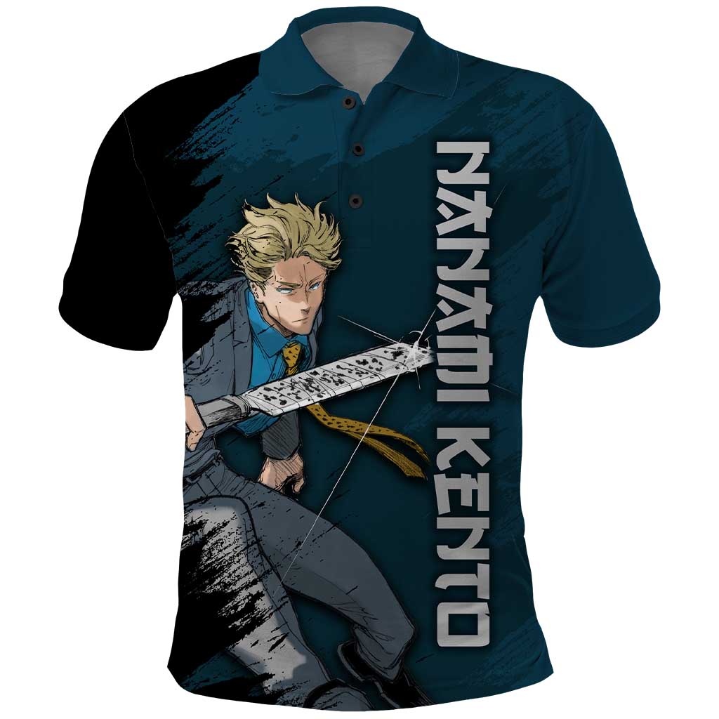 Nanami Kento - Jujutsu Kaisen Polo Shirt Anime Mix Manga Style