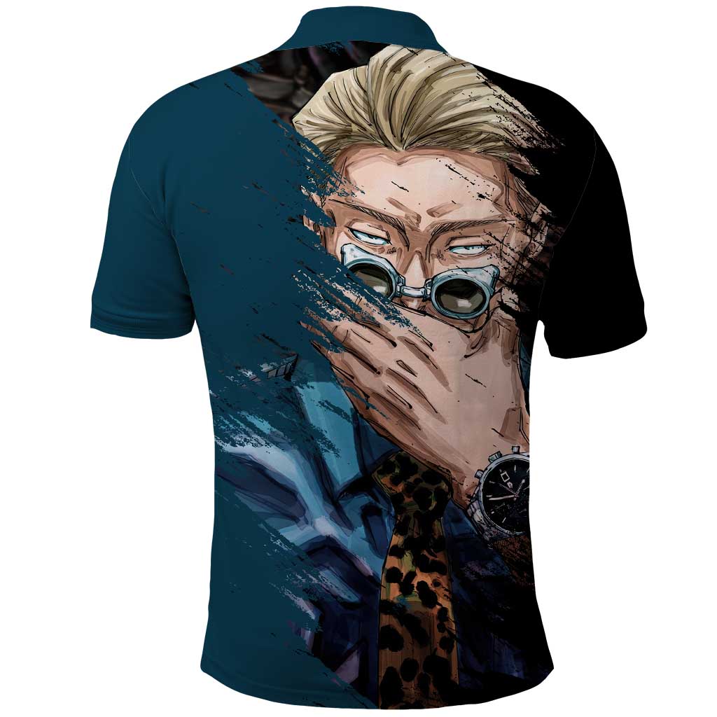 Nanami Kento - Jujutsu Kaisen Polo Shirt Anime Mix Manga Style