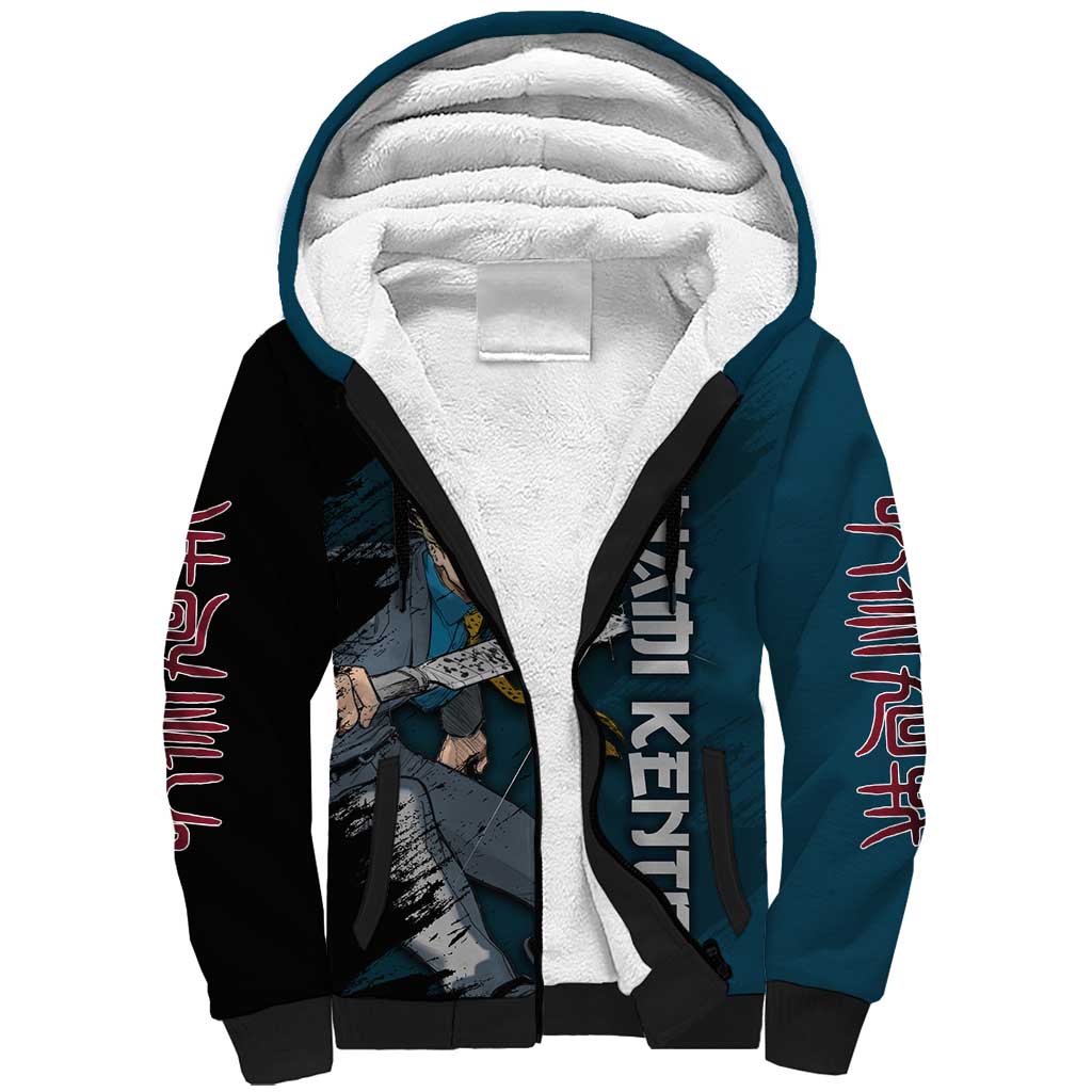 Nanami Kento - Jujutsu Kaisen Sherpa Hoodie Anime Mix Manga Style