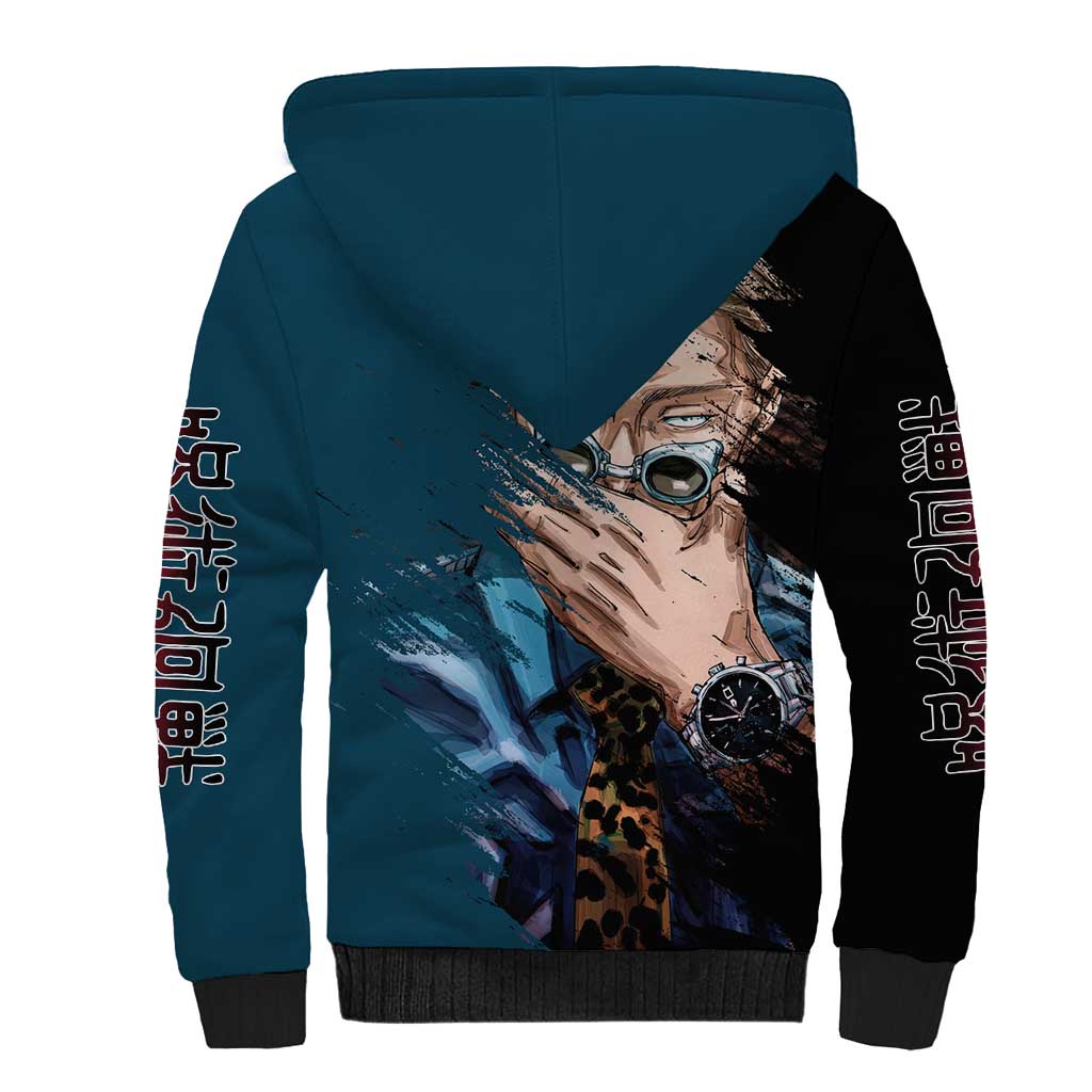 Nanami Kento - Jujutsu Kaisen Sherpa Hoodie Anime Mix Manga Style