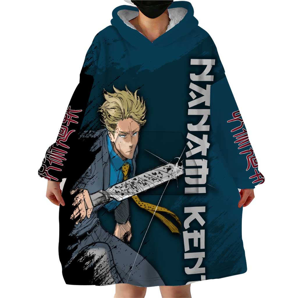 Nanami Kento - Jujutsu Kaisen Wearable Blanket Hoodie Anime Mix Manga Style