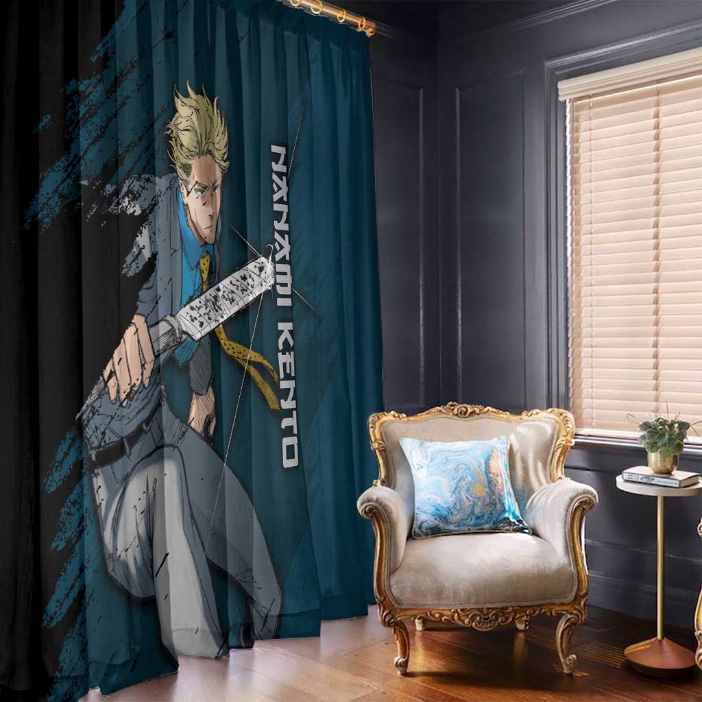 Nanami Kento - Jujutsu Kaisen Window Curtain Anime Mix Manga Style