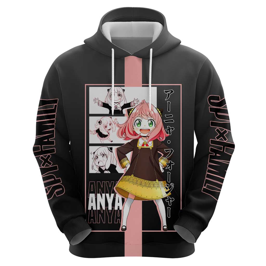 Anya Forger Spy x Family Hoodie with Cute Expression and Playful Design - The Mazicc