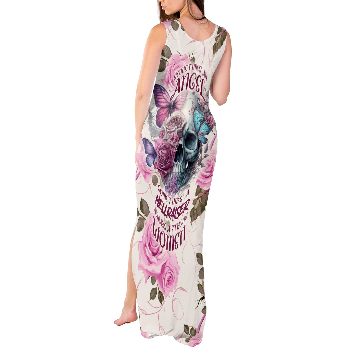 women-skull-tank-maxi-dress-some-time-an-angel-hellraiser-always-a-strong-women
