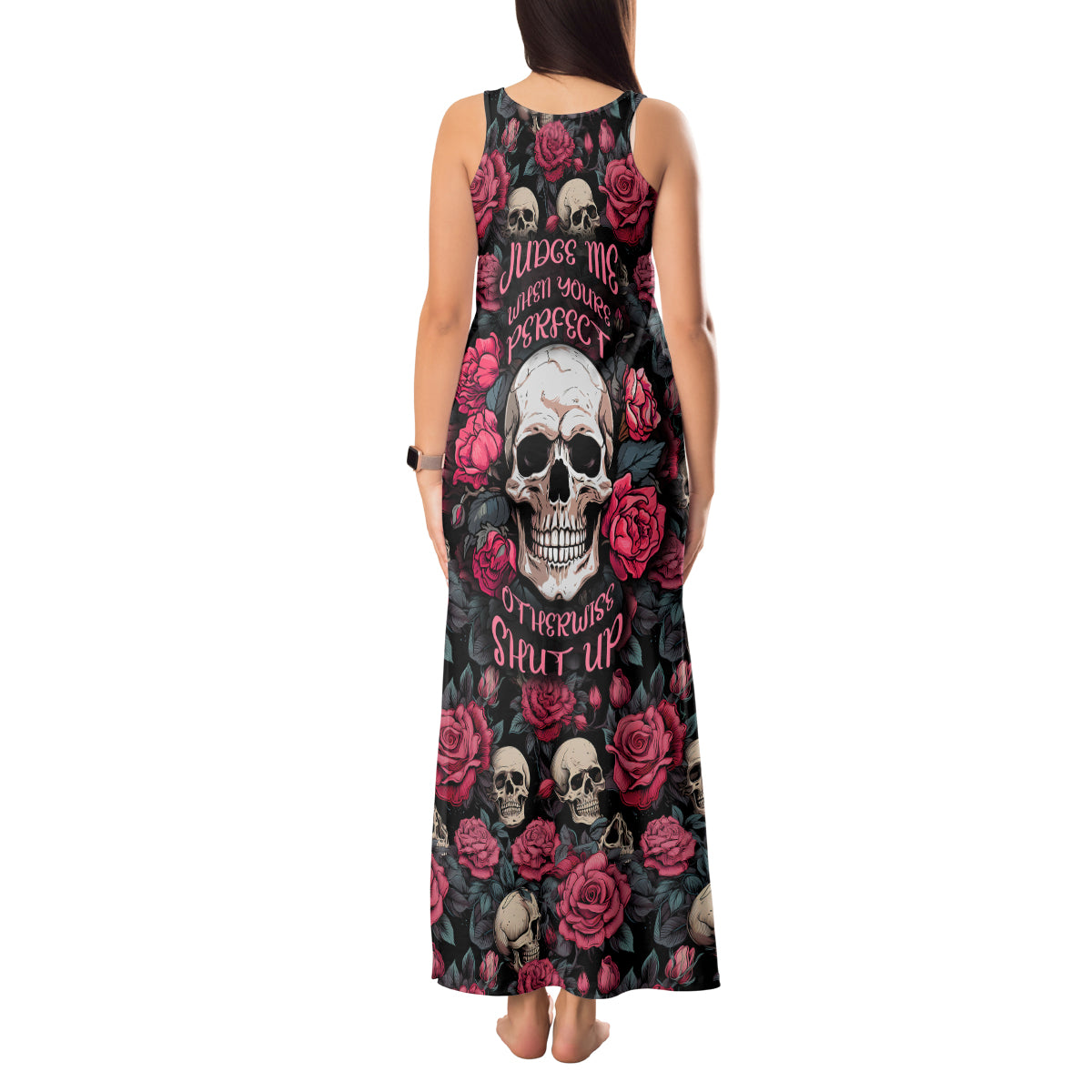 judge-me-when-yours-perfect-otherwise-shut-up-skull-tank-maxi-dress