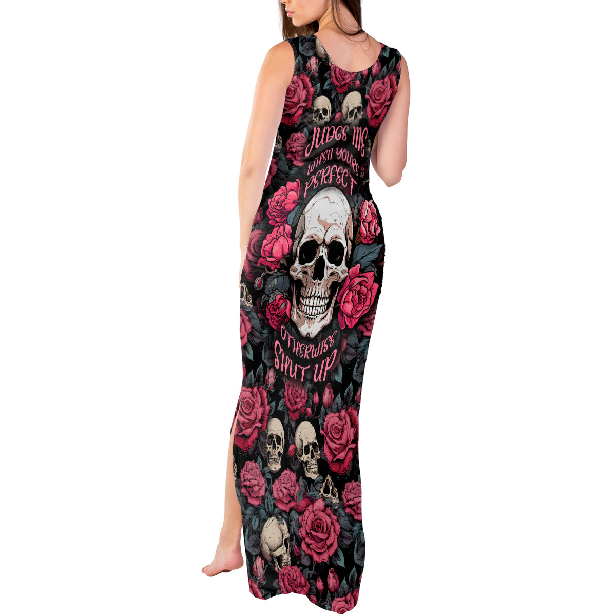 judge-me-when-yours-perfect-otherwise-shut-up-skull-tank-maxi-dress