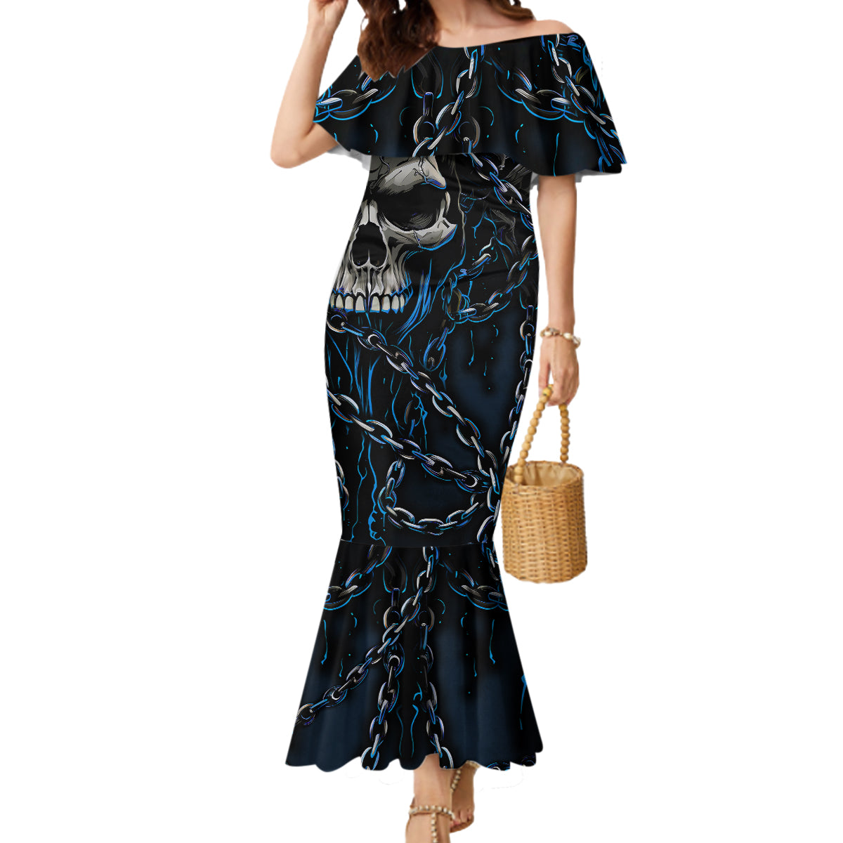 you-inspire-my-inner-serial-killer-skull-mermaid-dress