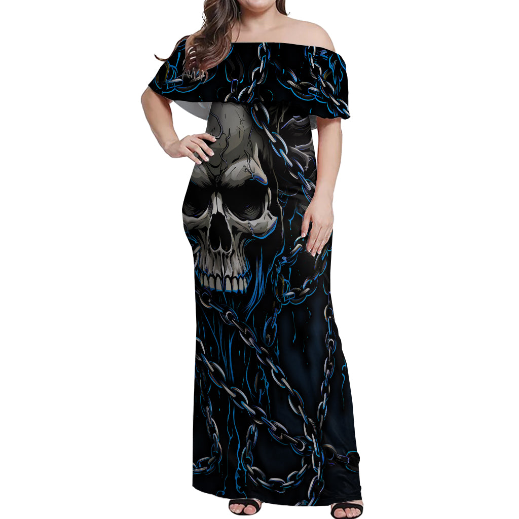 you-inspire-my-inner-serial-killer-skull-off-shoulder-maxi-dress