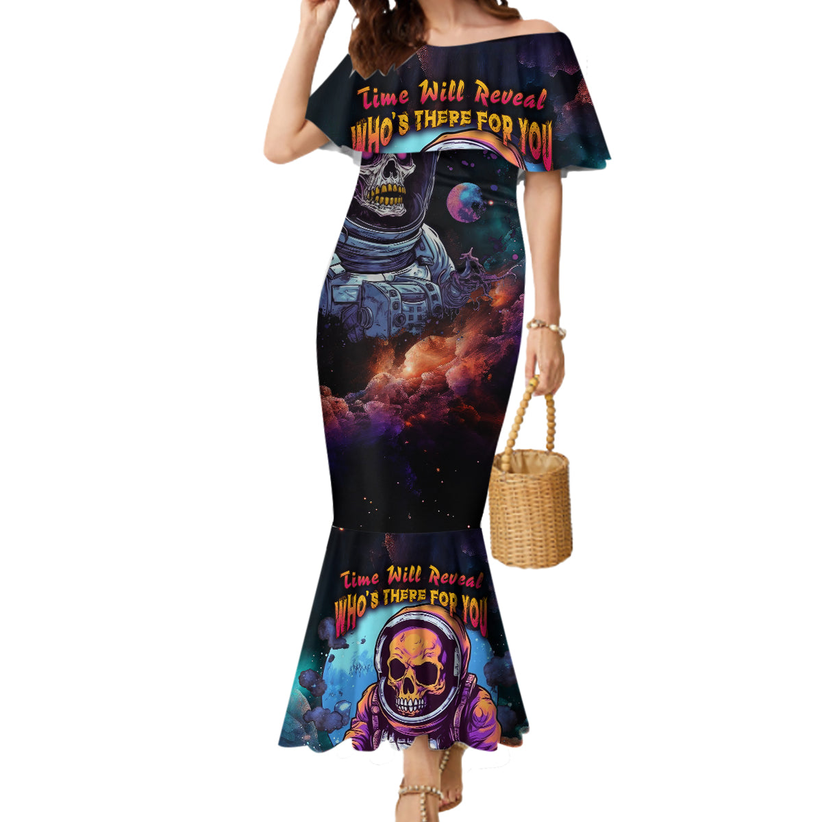 time-will-reveal-whos-there-for-you-and-whos-full-of-shit-mermaid-dress