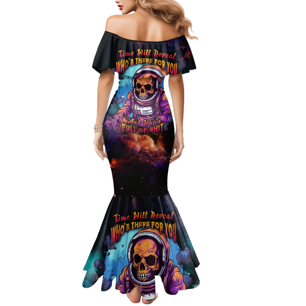 time-will-reveal-whos-there-for-you-and-whos-full-of-shit-mermaid-dress