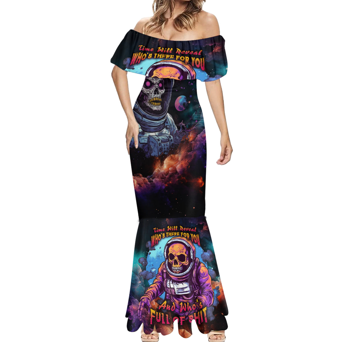 time-will-reveal-whos-there-for-you-and-whos-full-of-shit-mermaid-dress
