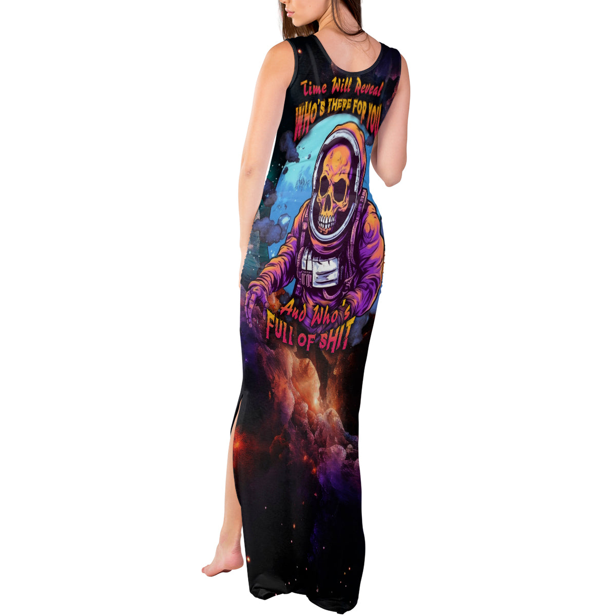 time-will-reveal-whos-there-for-you-and-whos-full-of-shit-tank-maxi-dress