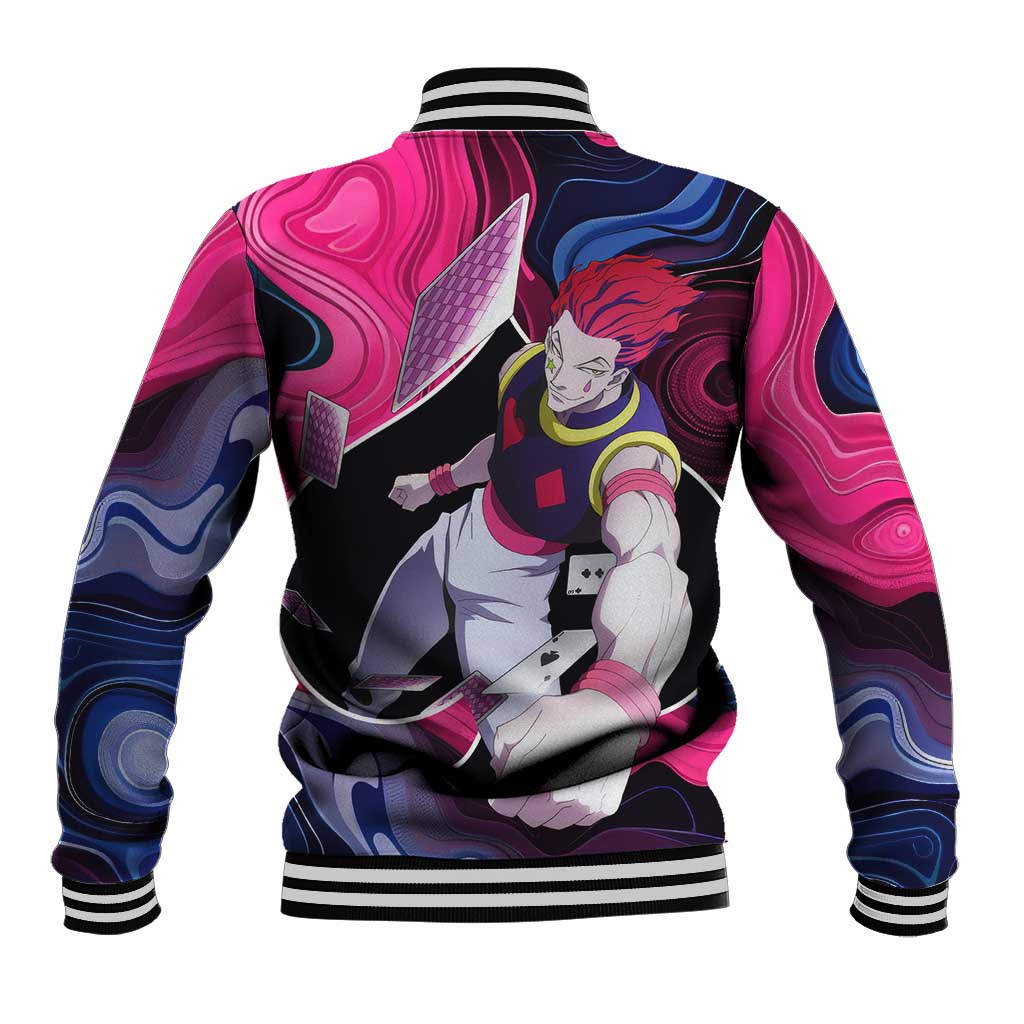 Mystic Faces Hisoka Hunter X Hunter Baseball Jacket Anime Mix Hippie Style - The Mazicc