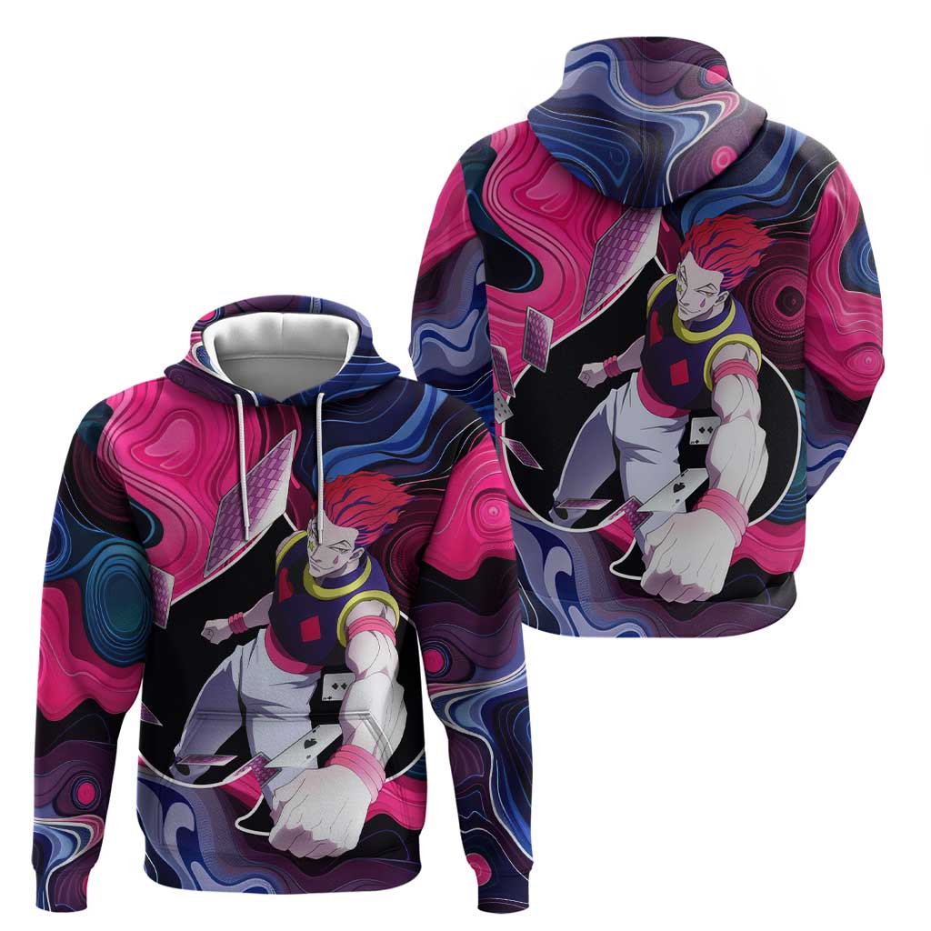 Mystic Faces Hisoka Hunter X Hunter Hoodie Anime Mix Hippie Style - The Mazicc